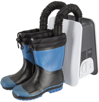 Le meilleur moyen de luter contre les chaussures de sécurité qui puent est d'utiliser un sèche-chaussure électrique soufflant de l'air chaud